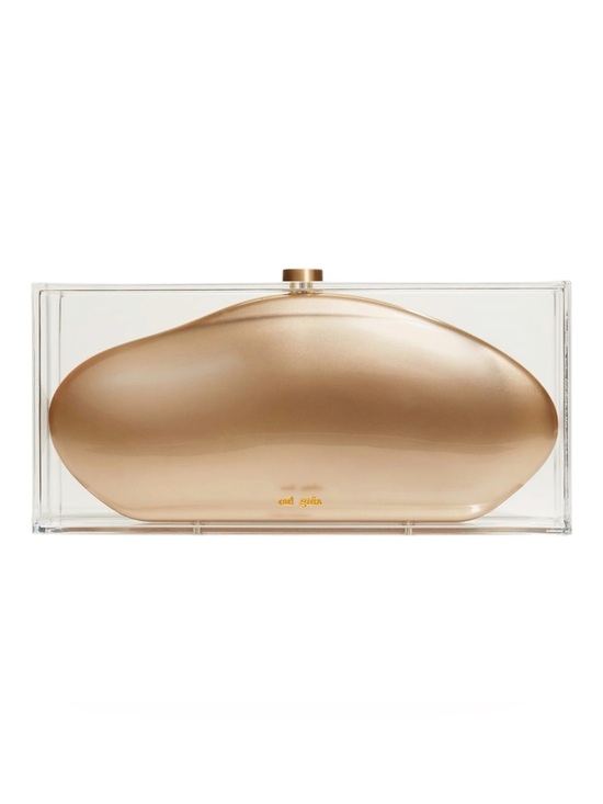 cult gaia Handbags - CULT GAIA  Annika Clear Acrylic Clutch Bag